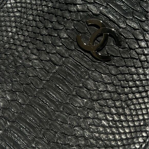 Snake skin python bag - Picture 3 of 6